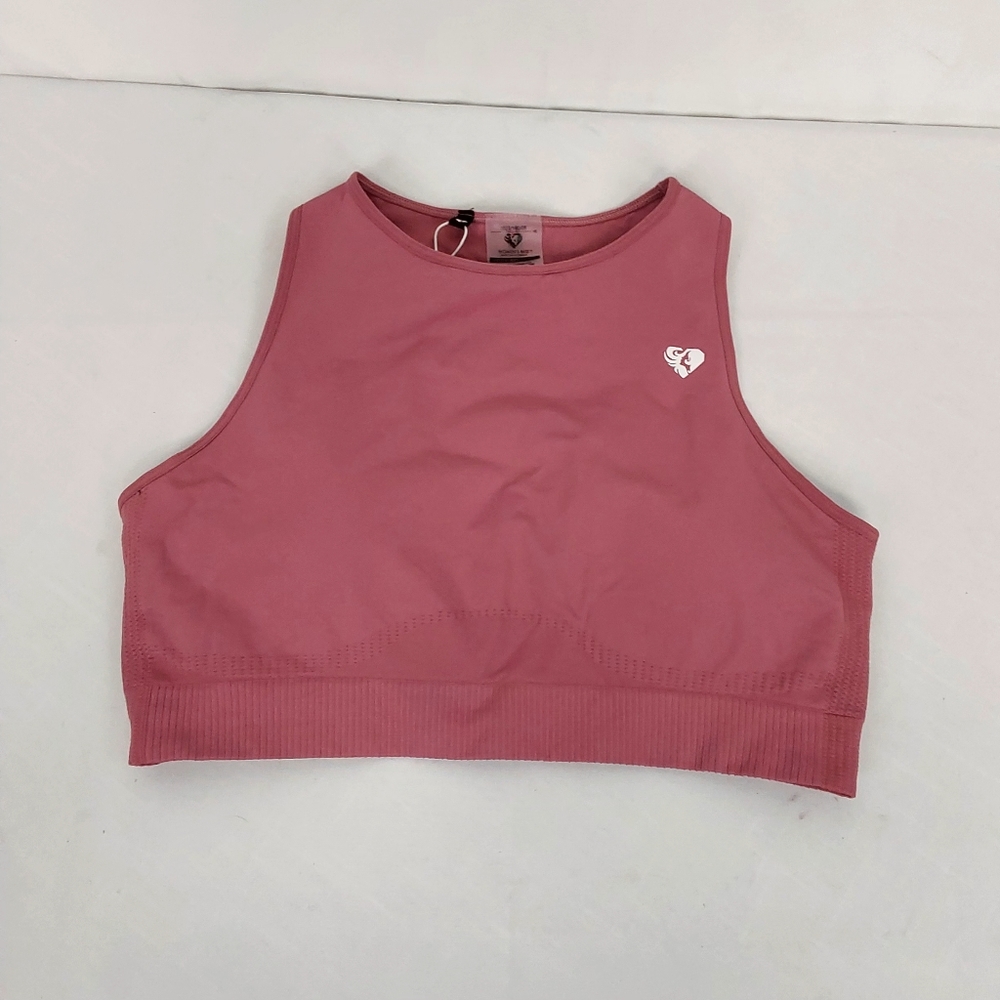 Womens Best Power Seamless High Neck Bra - Picture 3 of 11